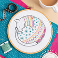 Hawthorn Handmade Cat Embroidery Kit for Beginners