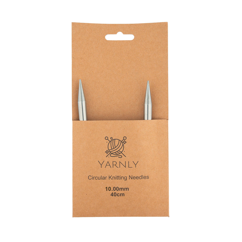 Circular Knitting Needle 10.00mm x 40cm | Yarnly