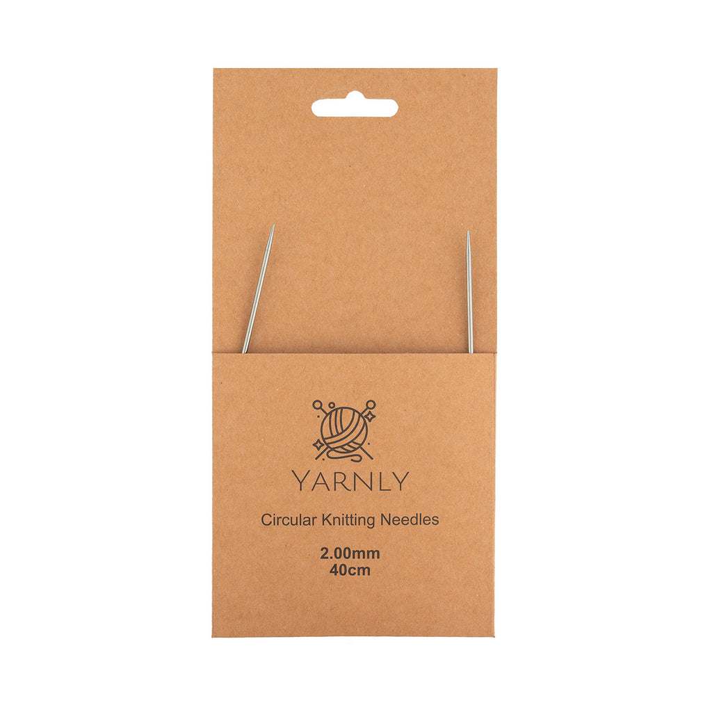 Circular Knitting Needle 2.00mm x 40cm | Yarnly
