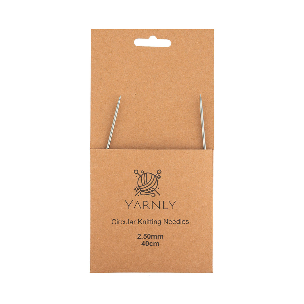Circular Knitting Needle 2.50mm x 40cm | Yarnly