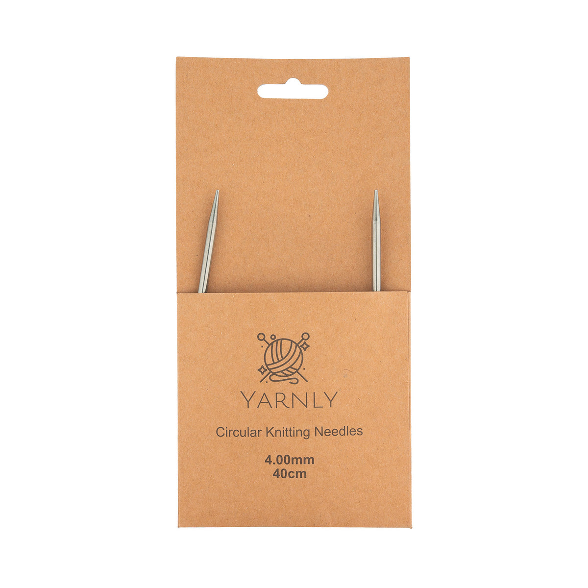 Circular Knitting Needle 4.00mm x 40cm - Yarnly