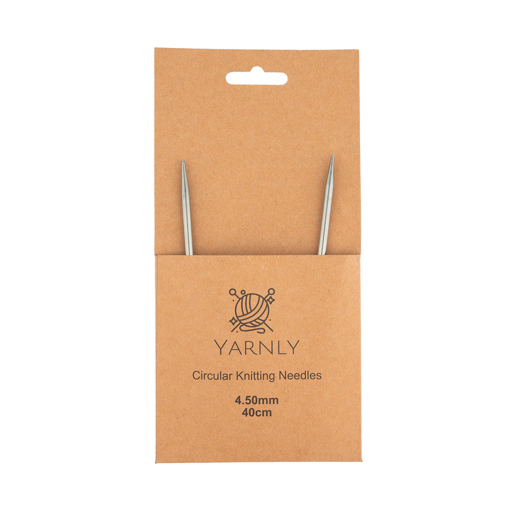Circular Knitting Needle 4.50mm x 40cm | Yarnly