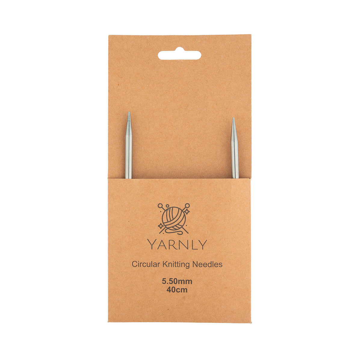 Circular Knitting Needle 5.50mm x 40cm | Yarnly