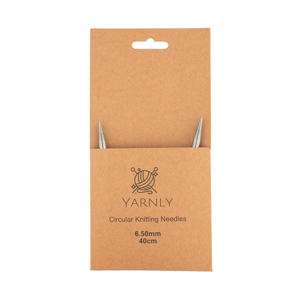 Circular Knitting Needle 6.50mm x 40cm | Yarnly