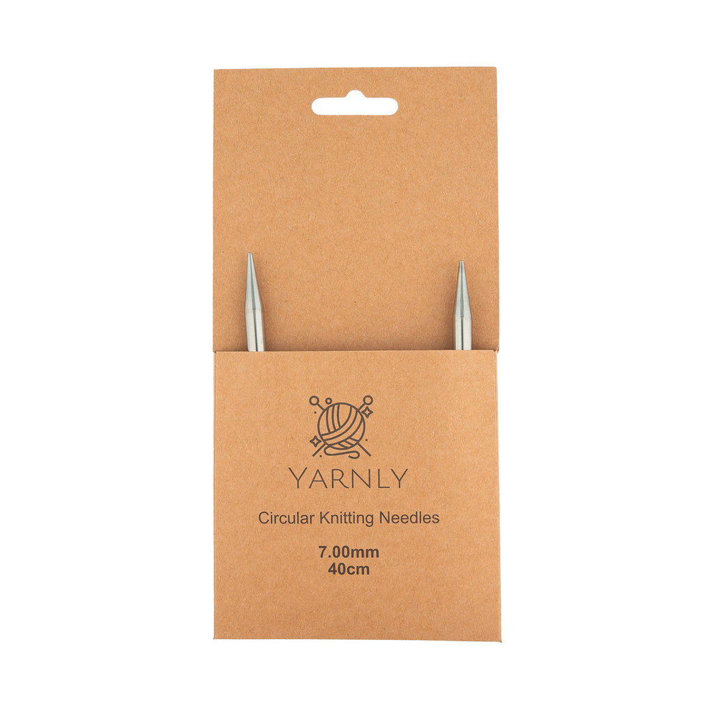 Circular Knitting Needle 7.00mm x 40cm - Yarnly