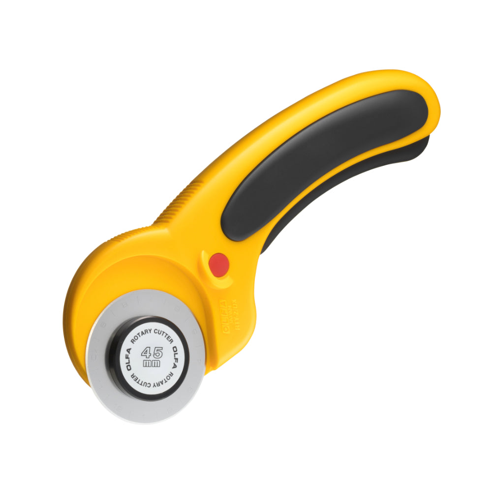 Olfa Rotary Cutter Deluxe Yellow 45mm RTY-2/DX