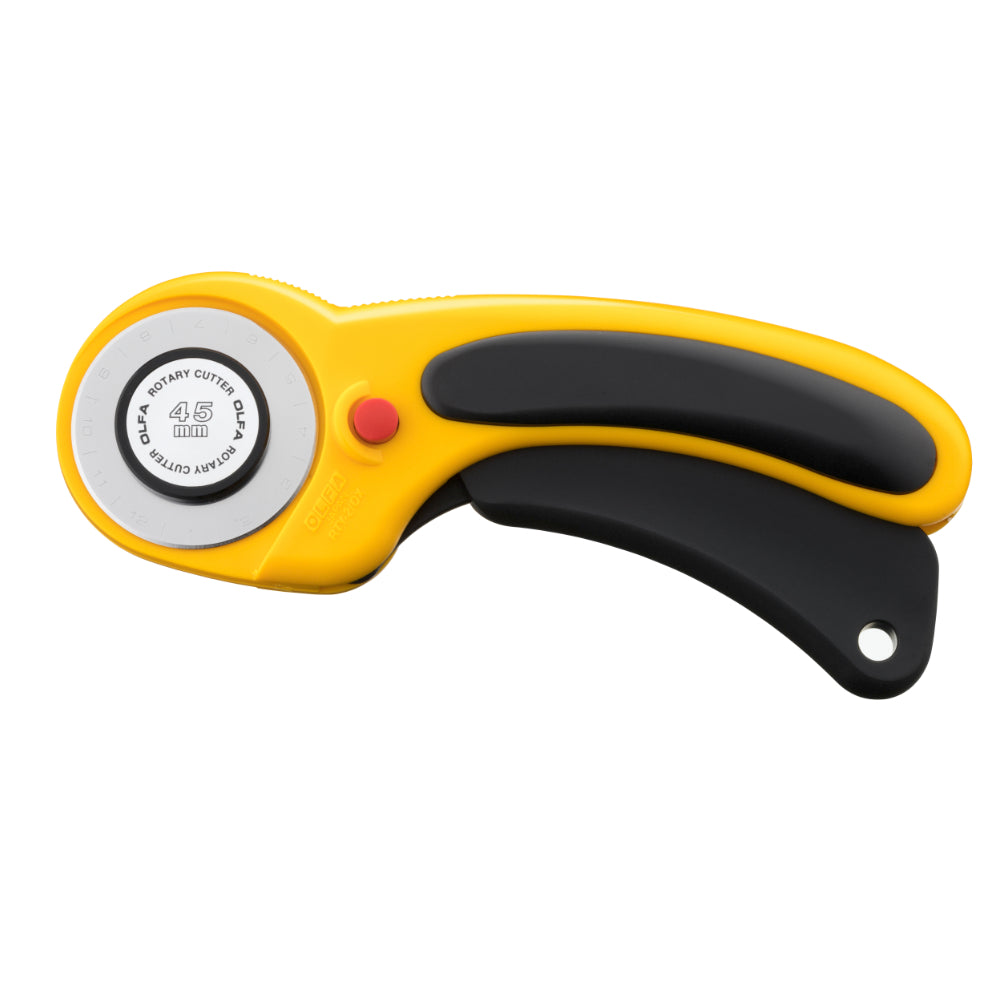 Olfa Rotary Cutter Deluxe Yellow 45mm RTY-2/DX