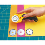 Olfa Rotary Cutter Deluxe Yellow 45mm RTY-2/DX