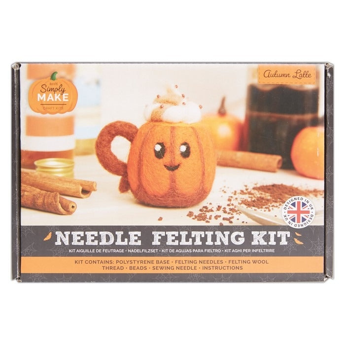 Needle Felting Autumn Latte | Simply Make | DSM106617
