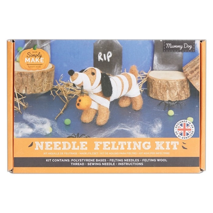 Needle Felting Mummy Dog | Simply Make | DSM106641