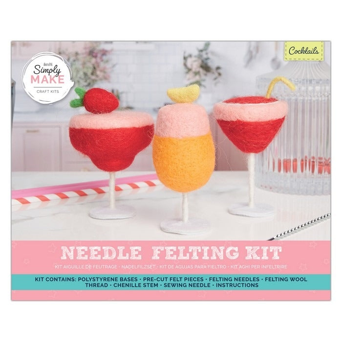 Needle Felting Cocktails | Simply Make | DSM106646