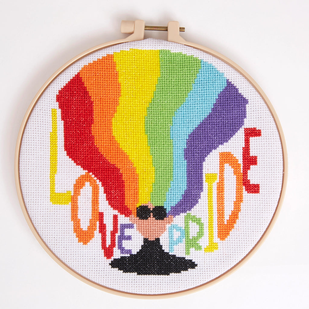 Cross Stitch Kit - Love Pride | Simply Make | DSM106265