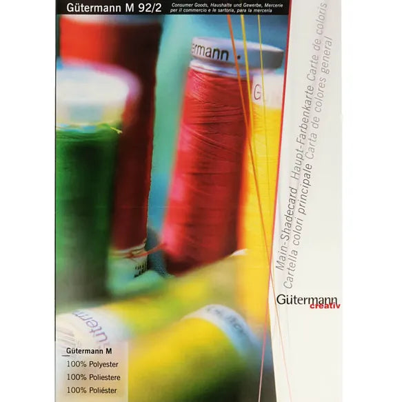 Gütermann Sew-All Real Thread Shade Card
