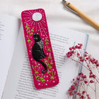 Hawthorn Handmade Black Cat Bookmark Felt Craft Kit for Beginners