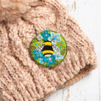 Hawthorn Handmade Bumblebee Felt Craft Brooch Kit for Beginners
