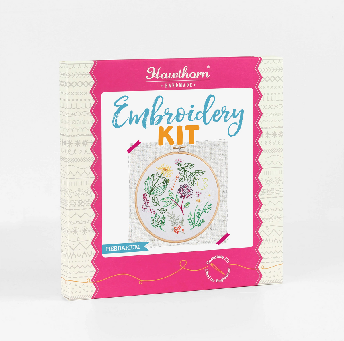 Hawthorn Handmade Herbarium Botanical Embroidery Kit for Beginners