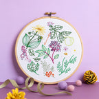 Hawthorn Handmade Herbarium Botanical Embroidery Kit for Beginners