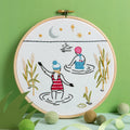 Hawthorn Handmade Swim Wild Swimming Embroidery Kit for Beginners