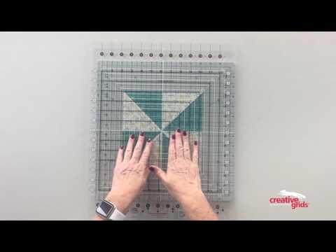 Creative Grids CGRGE2 Stripology Squared Non-Slip Quilting Ruler by Gudrun Erla