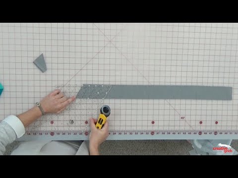 Creative Grids 60° Diamond Quilting Ruler 8½" – CGR60DIA
