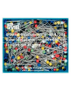 Prym Glass Headed Pins – 30mm | 20g Pack