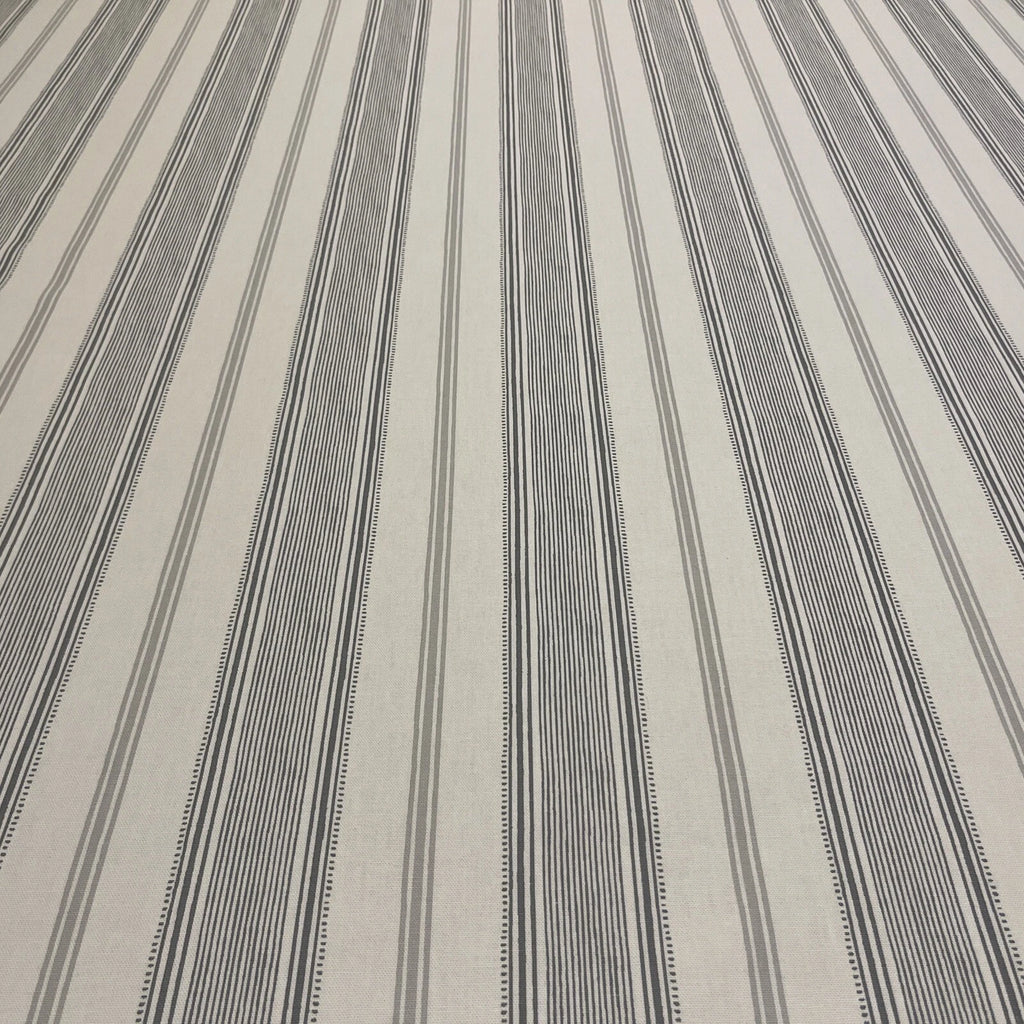 Laura Ashley Heacham Stripe - Silver
