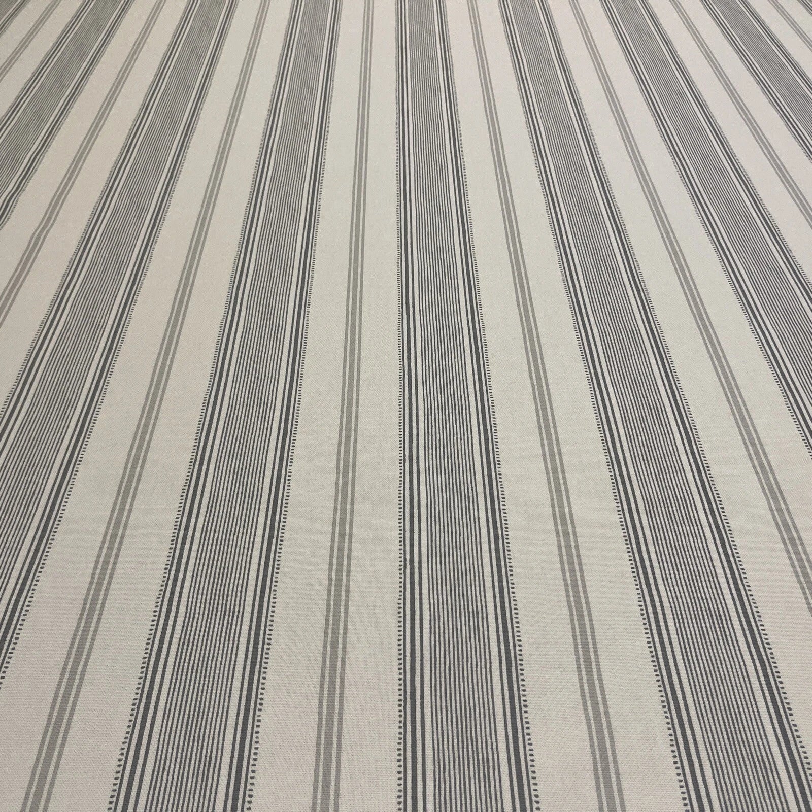 Laura Ashley Heacham Stripe - Silver
