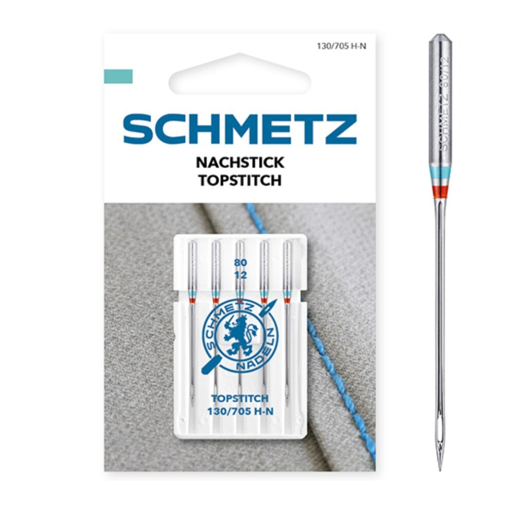 Schmetz Topstitch Size 80/12 - Pack of 5