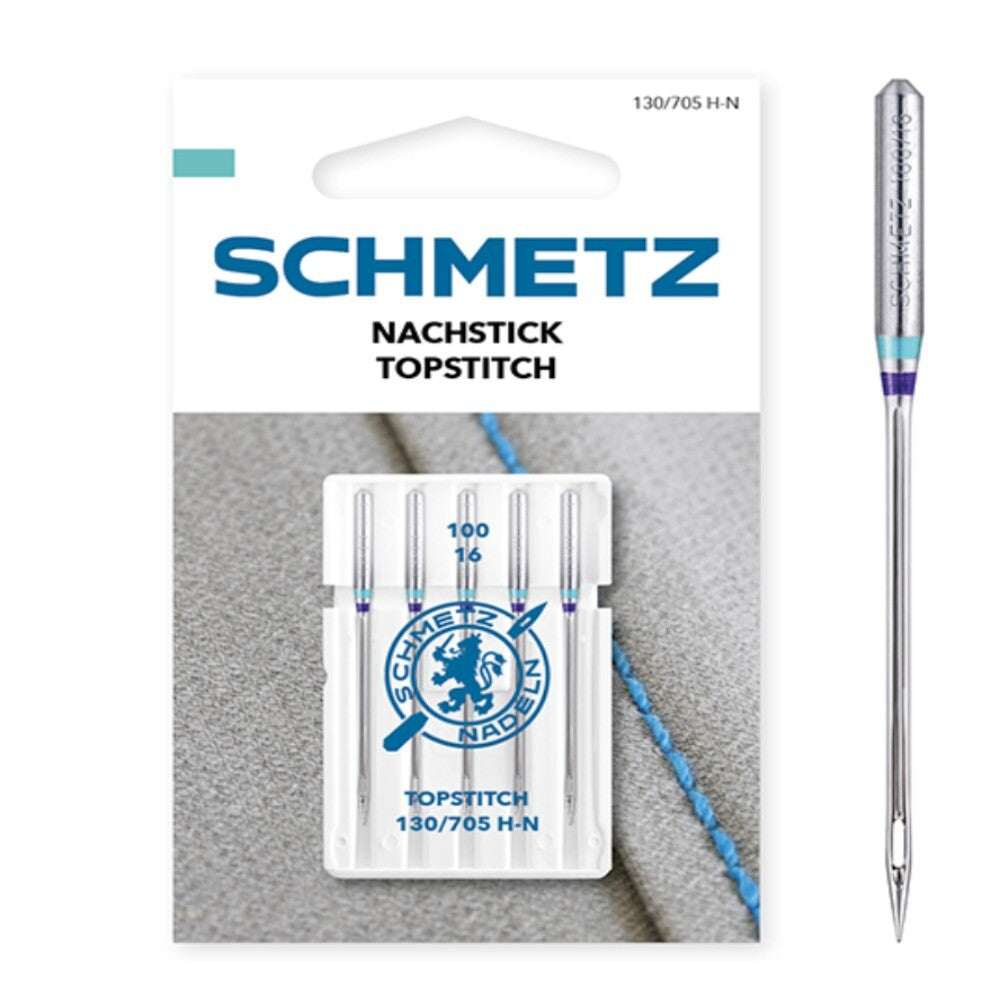 Schmetz Topstitch Size 100/16 - Pack of 5