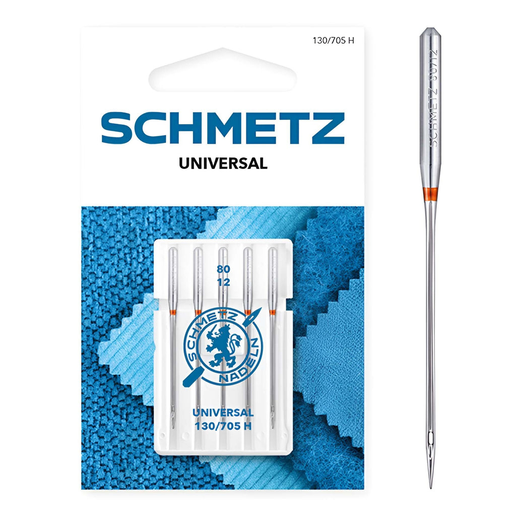 Schmetz Universal Sewing Machine Needles – Size 80 | Card of 5