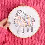 Hawthorn Handmade Sheep Embroidery Kit for Beginners