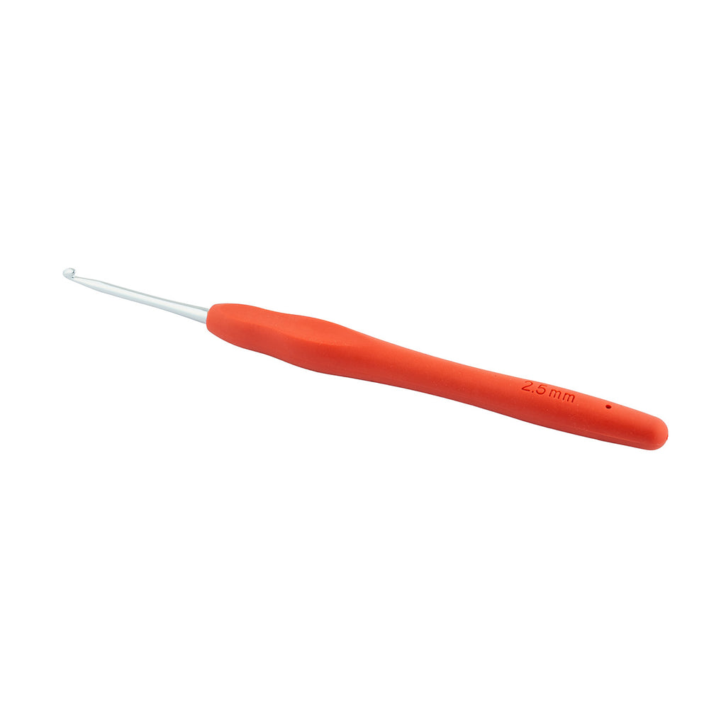 Soft Grip Ergonomic Crochet Hook 2.5mm - Yarnly