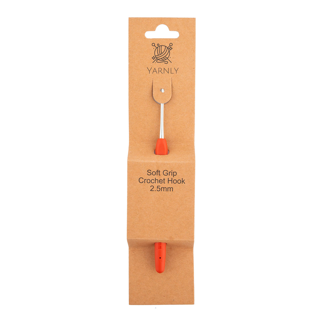 Soft Grip Ergonomic Crochet Hook 2.5mm - Yarnly
