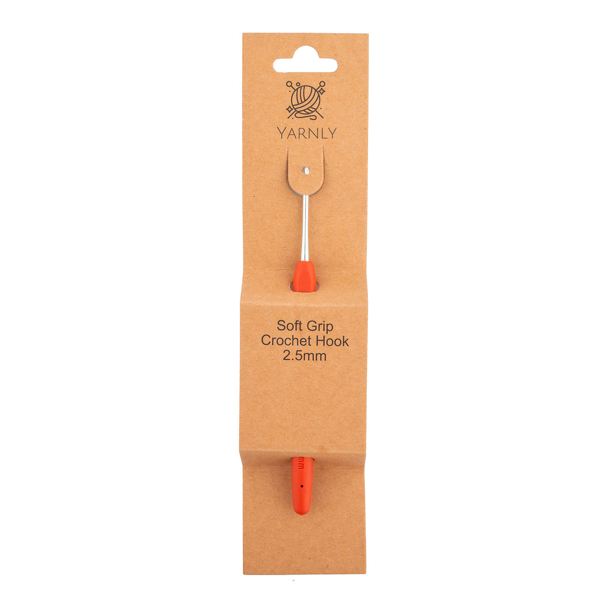 Soft Grip Ergonomic Crochet Hook 2.5mm - Yarnly