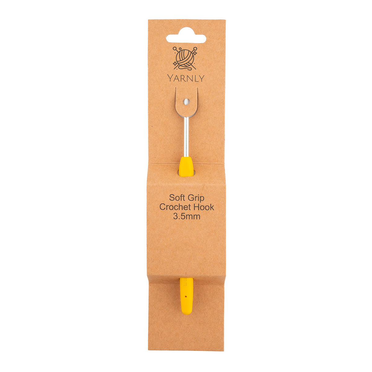 Soft Grip Ergonomic Crochet Hook 3.5mm - Yarnly