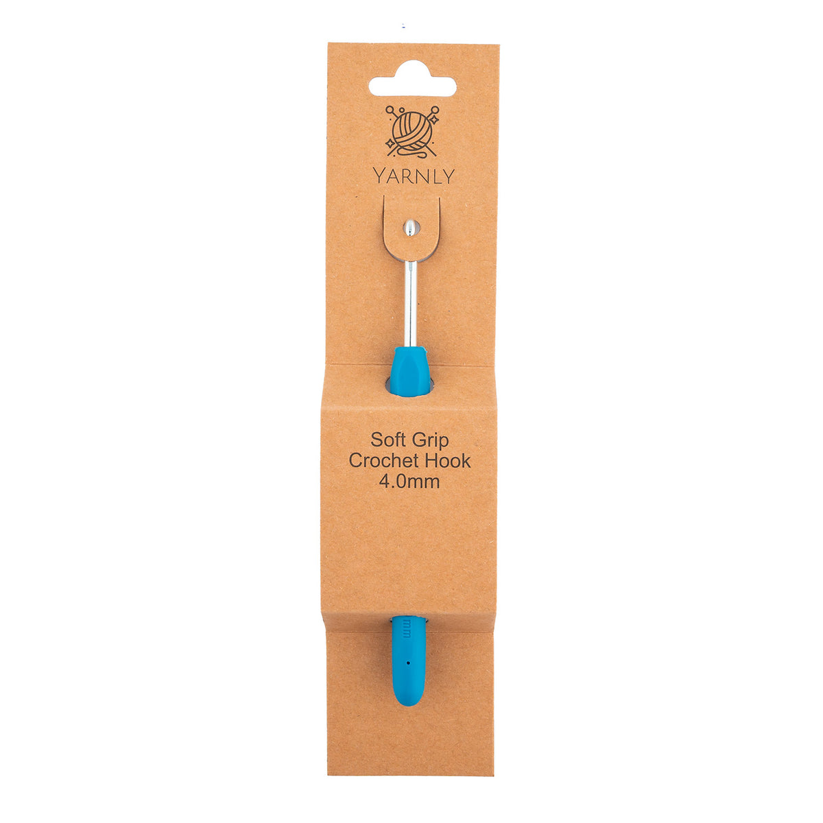 Soft Grip Ergonomic Crochet Hook 4.0mm - Yarnly
