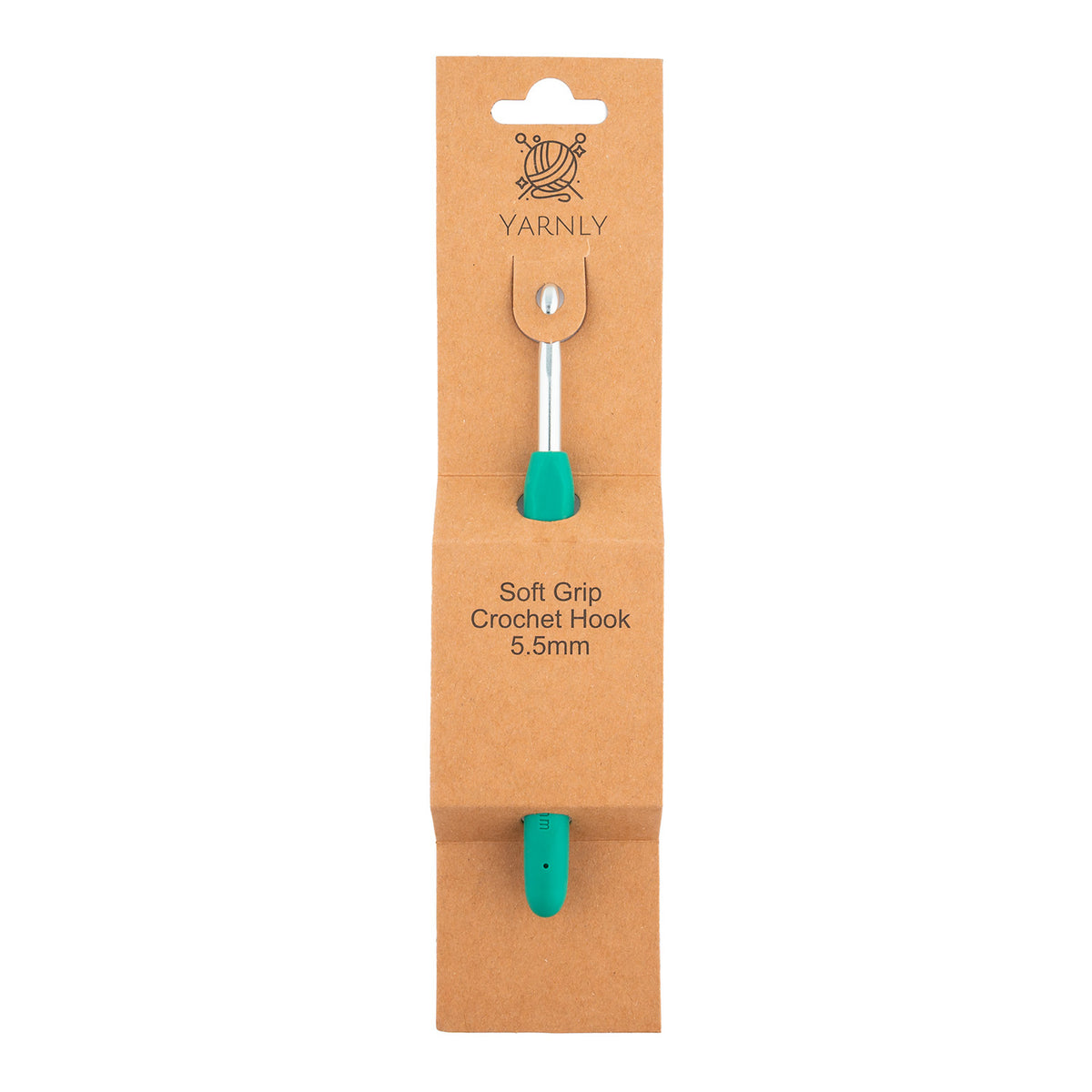 Soft Grip Ergonomic Crochet Hook 5.5mm - Yarnly