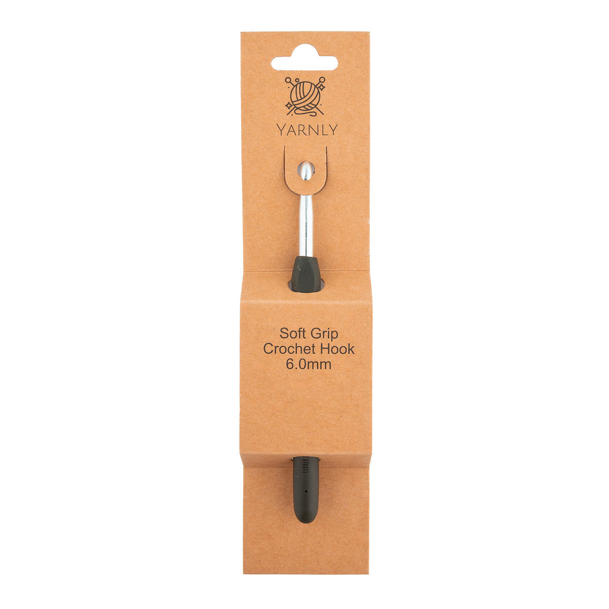 Soft Grip Ergonomic Crochet Hook 6.00mm - Yarnly