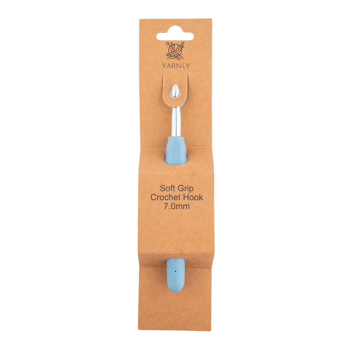 Soft Grip Ergonomic Crochet Hook 7.0mm - Yarnly