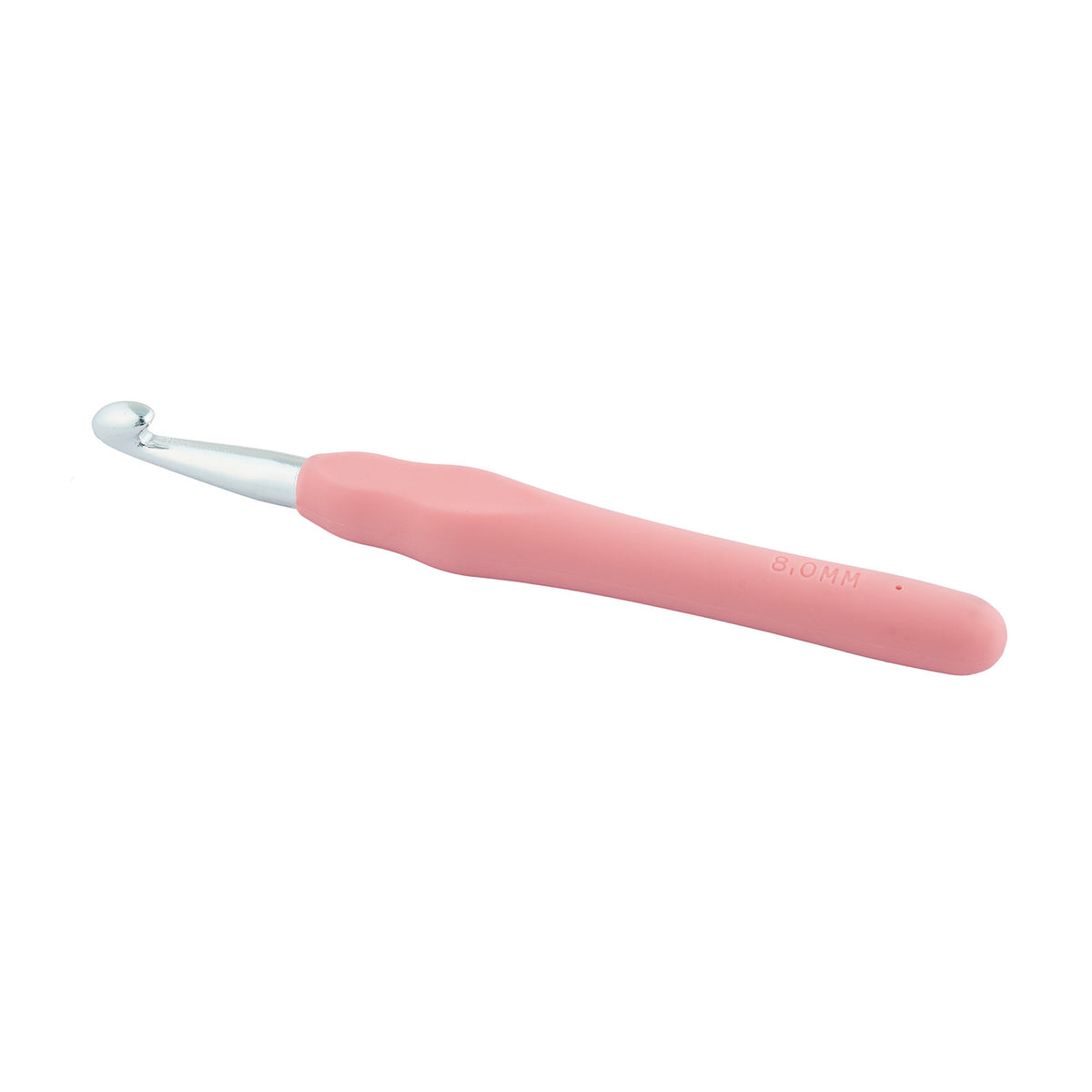 Soft Grip Ergonomic Crochet Hook 8.0mm - Yarnly